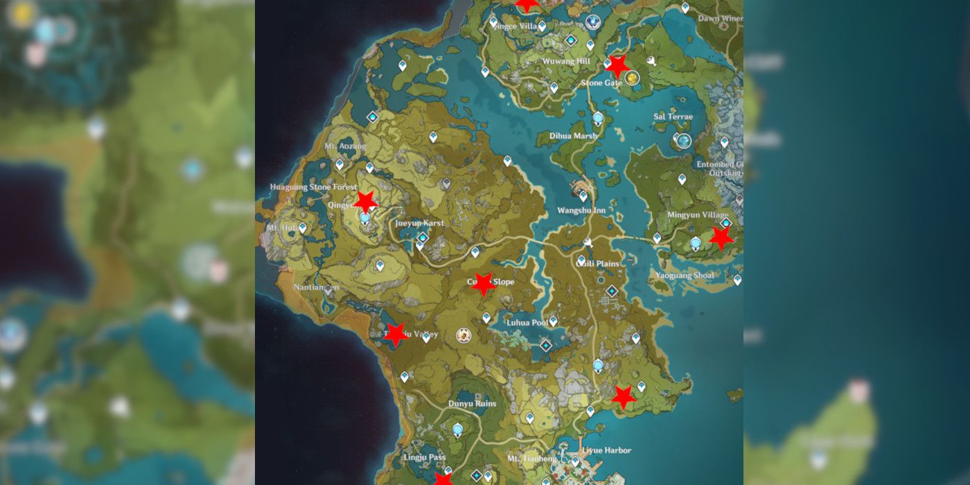 Genshin Impact All Unusual Hilichurls Locations Game Rant