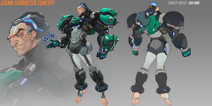 Sigma (Overwatch) Minecraft Skin