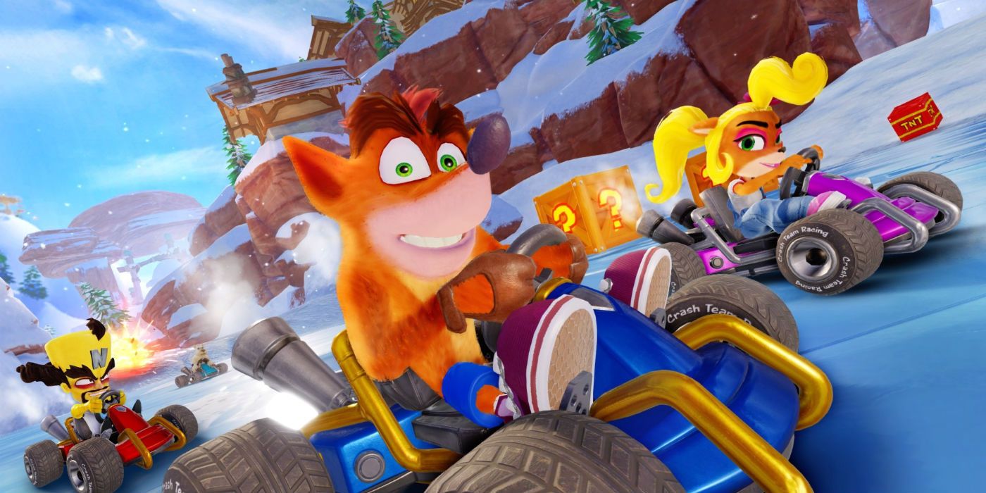 crash team racing funko