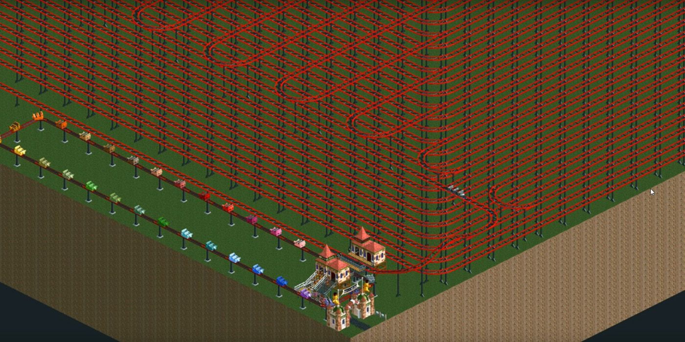 RollerCoaster Tycoon 2 Ride Takes 45 Years To Finish