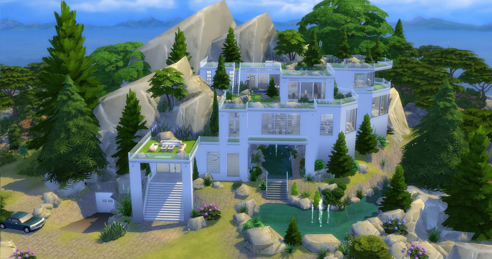 10 The Sims 4 Mansions That Are Too Unreal Game Rant