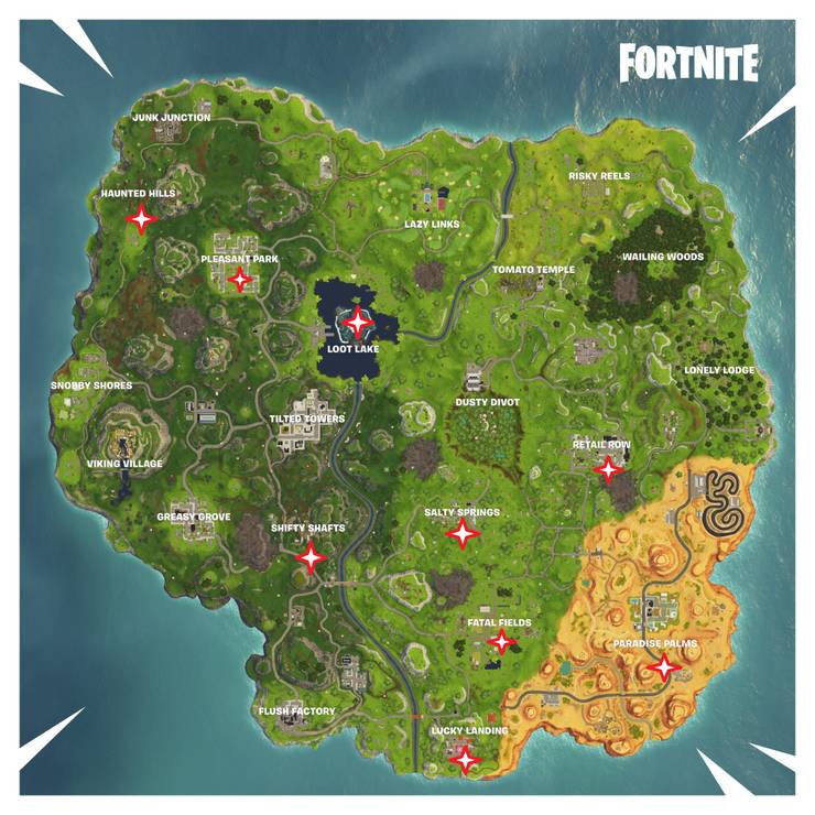 Fortnite Joker Gas Canister Locations Where To Defuse Them