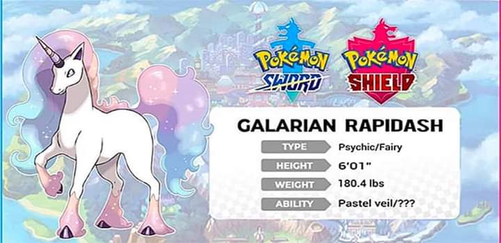 Pokemon Sword And Shield Galarian Rapidash Is A Real Mystery