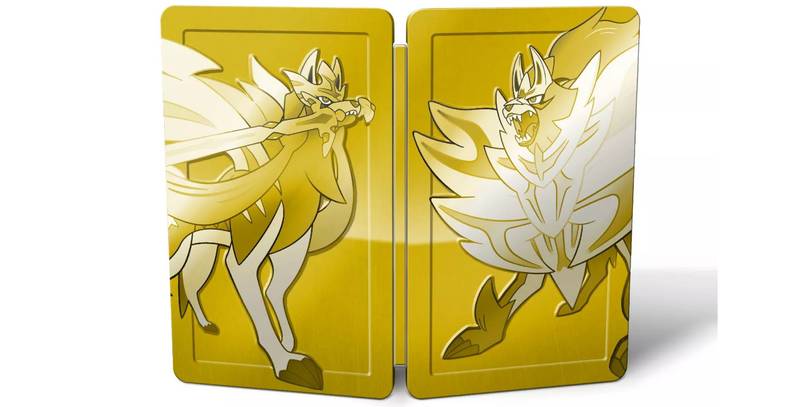 Pokemon Sword And Shield Double Pack Steelbook Confirmed