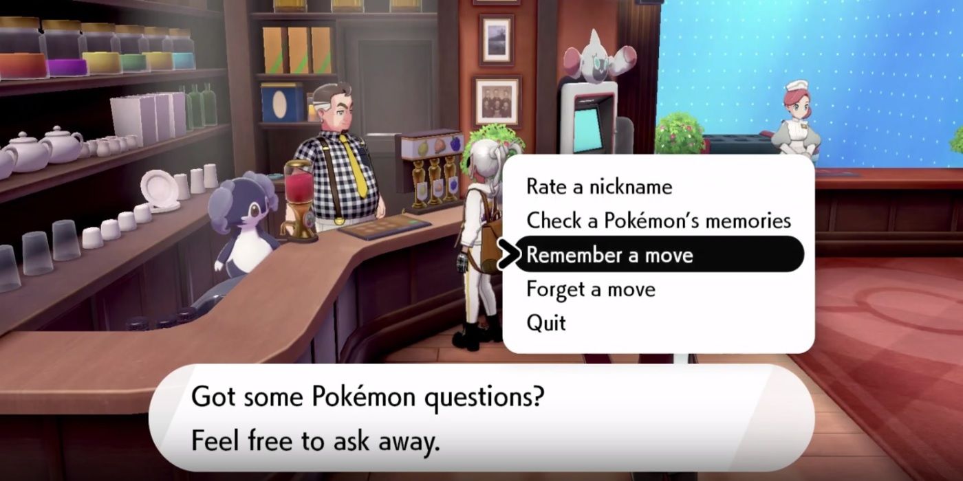 Where To Find Pokemon Sword And Shields Move Reminder