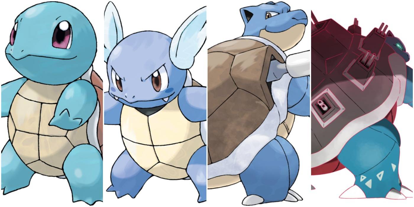 Squirtle's Evolution Line