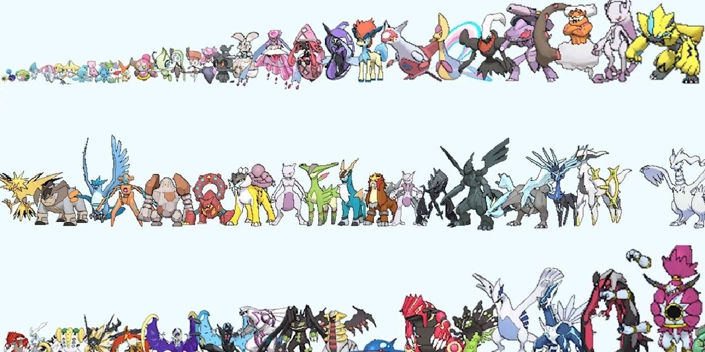 All Legendary Pokemon Images