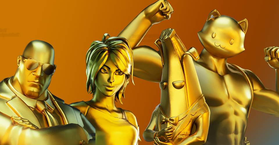 How To Unlock All Gold Skins In Fortnite Season 2 Game Rant Fortnite Gold Skin Pangwin Skin Fortnite Gold Skin Pangwin Skin How To Unlock All Gold Skins In Fortnite Season 2 Game Rant