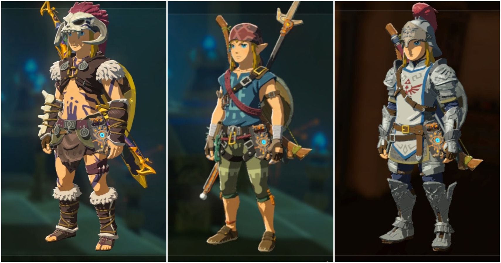 The Legend Of Zelda Ranking Every Armor Set In Breath Of The Wild