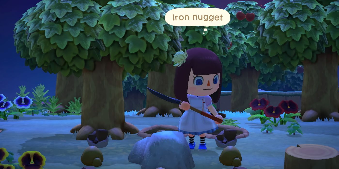 best place to find iron nuggets animal crossing