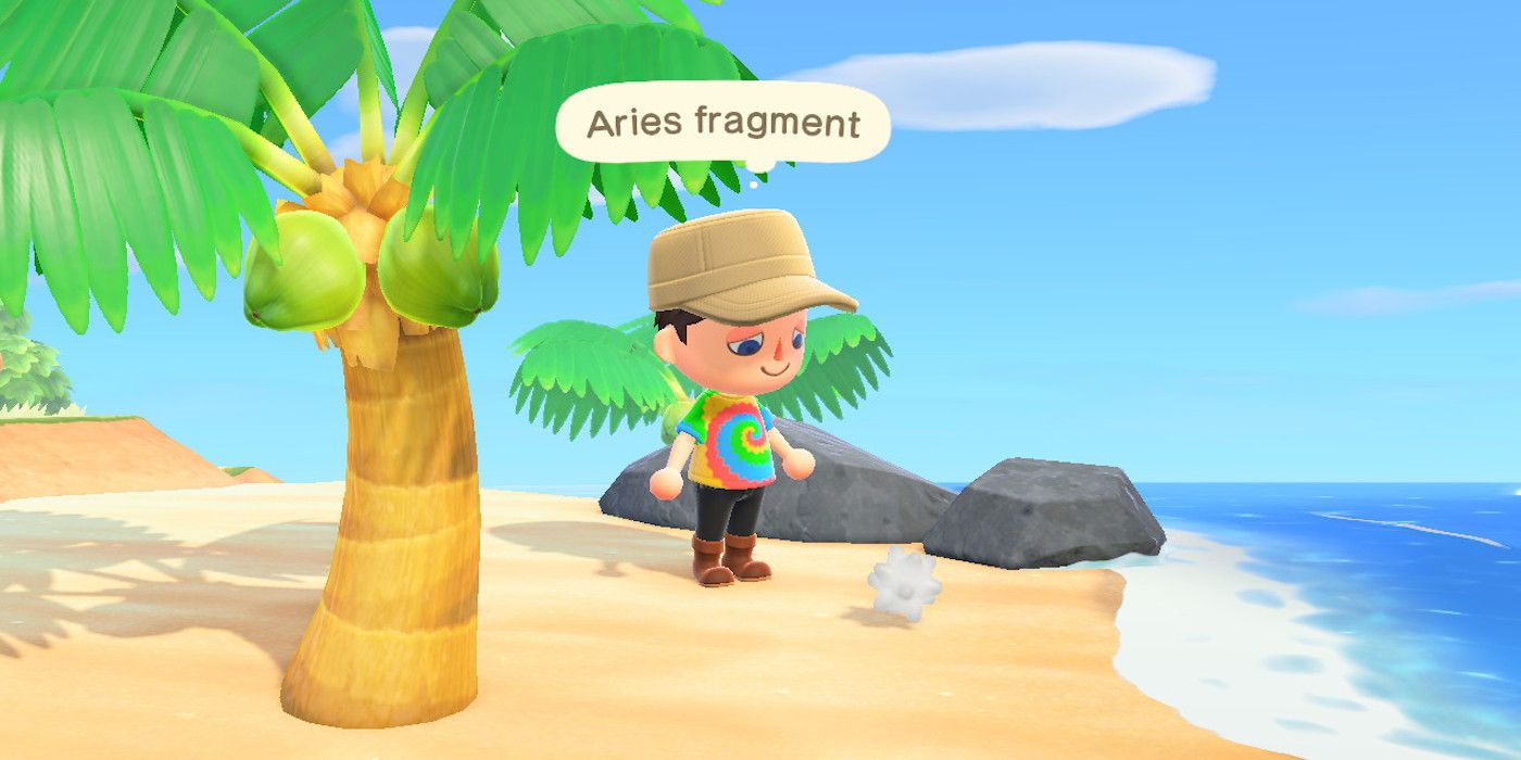 Animal Crossing New Horizons What To Do With Aries Fragments
