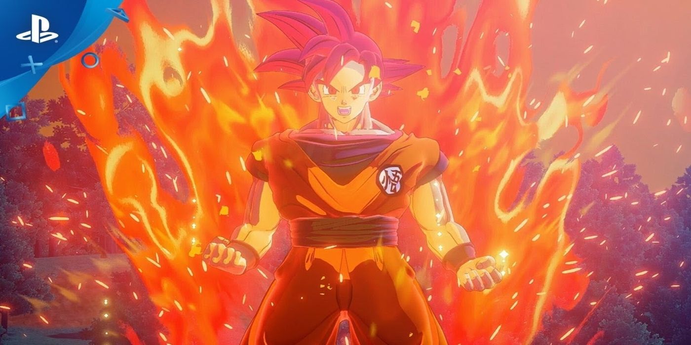 Dragon Ball Z Kakarot Super Saiyan God Goku Ps4 Header 