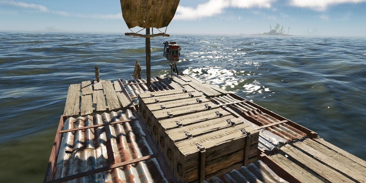 stranded deep: how to build a raft game rant