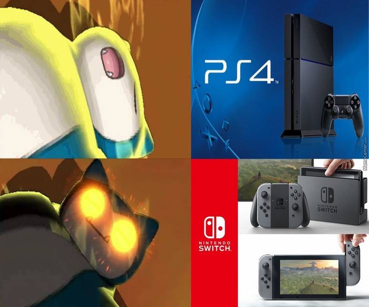 Ps4 Vs Nintendo Switch Memes That Are Too Funny For Words Ps4 Vs Nintendo Switch Memes That Are Too Funny For Words