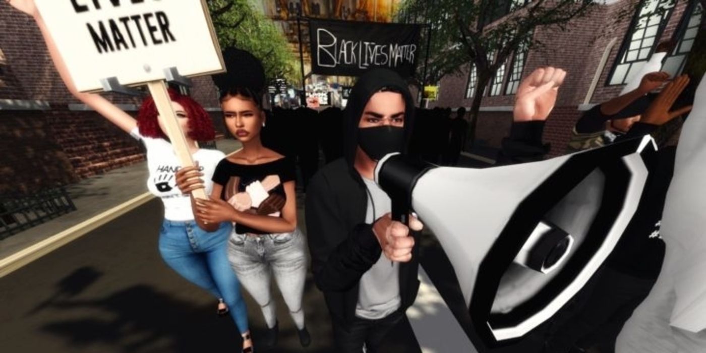 Sims Players Host Digital Black Lives Matter Protest Game Rant