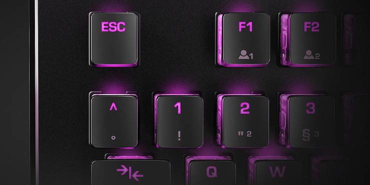Roccat Vulcan 121 Aimo Mechanical Keyboard Review Game Rant Roccat Vulcan 121 Aimo Mechanical Keyboard Review Game Rant
