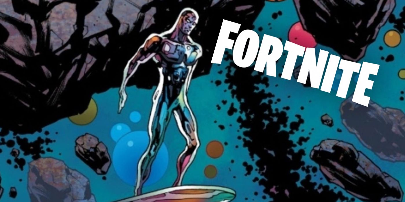 Fortnite Officially Adds Silver Surfer Skin Game Rant