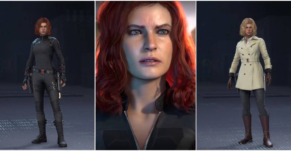 Marvel S Avengers The 10 Best Black Widow Outfits In The Game Ranked