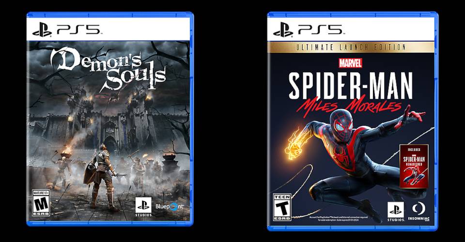 Ps5 File Sizes For Demon S Souls And Spider Man Miles Morales Are Big