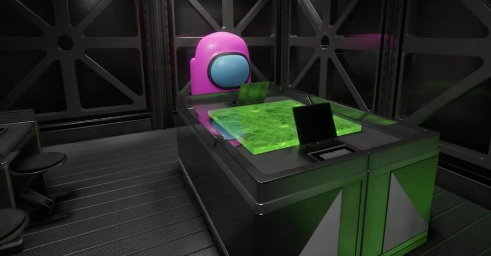Among Us Fan Recreates The Skeld As A 3d Map Game Rant