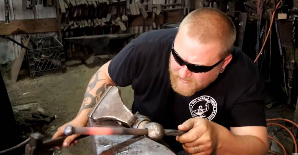 Real Life Among Us Imposter Knife Forged By Blacksmiths