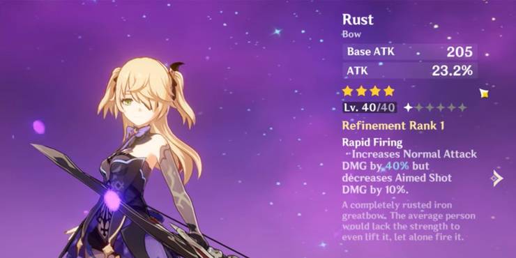 Fischl Genshin Impact Best Bow Genshin Impact Fischl Build Guide Best Bow And Artifacts For Max Damage
