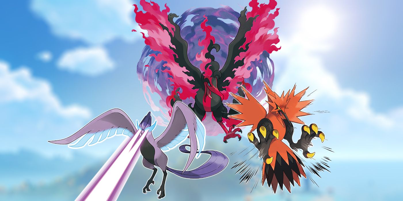 Galarian Articuno, Zapdos, and Moltres Shinies Revealed