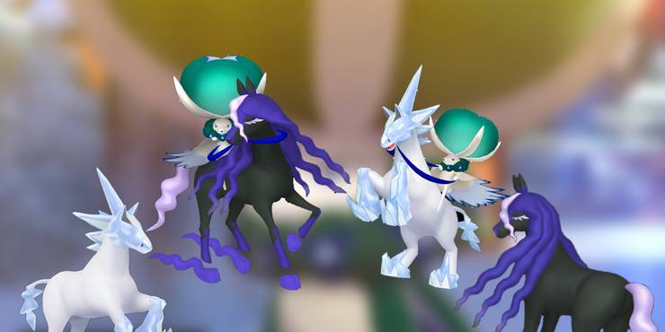 Pokemon Sword And Shield How To Separate Calyrex From Glastrier Or Spectrier