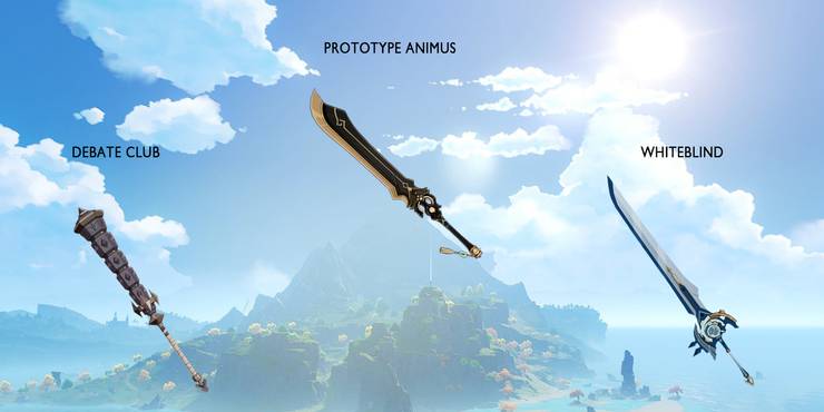 Genshin Impact Greatsword Discussion Prototype Animus And More Youtube