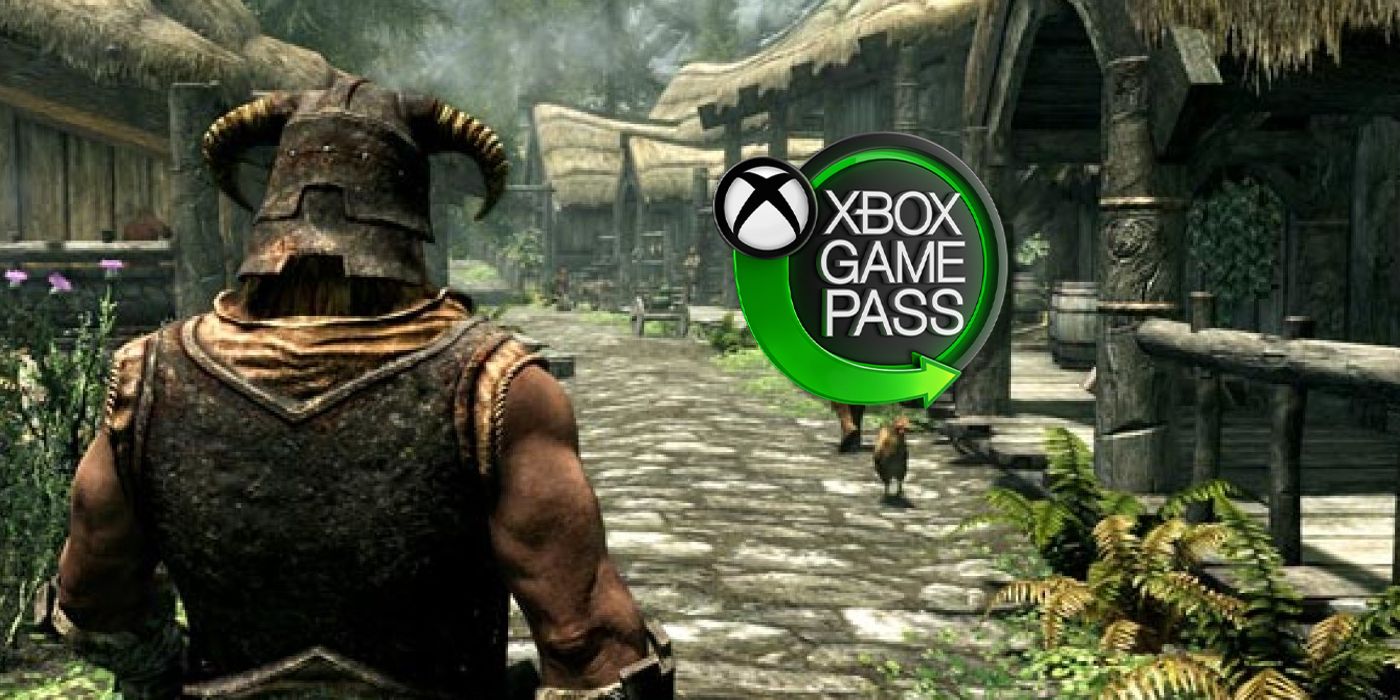 skyrim on game pass