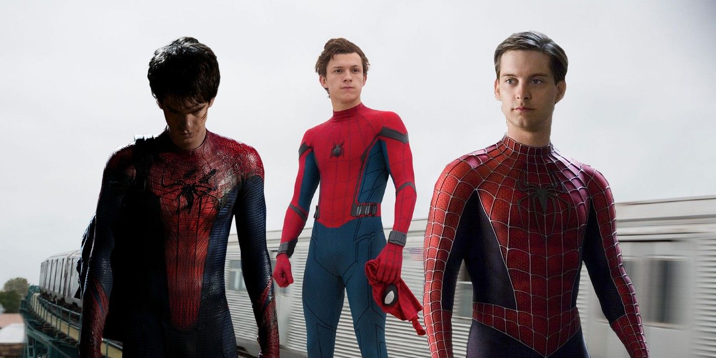 Spider Man Tom Holland Tobey Maguire Andrew Garfield 