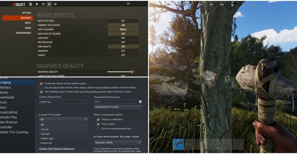 Rust How To Show Fps Game Rant