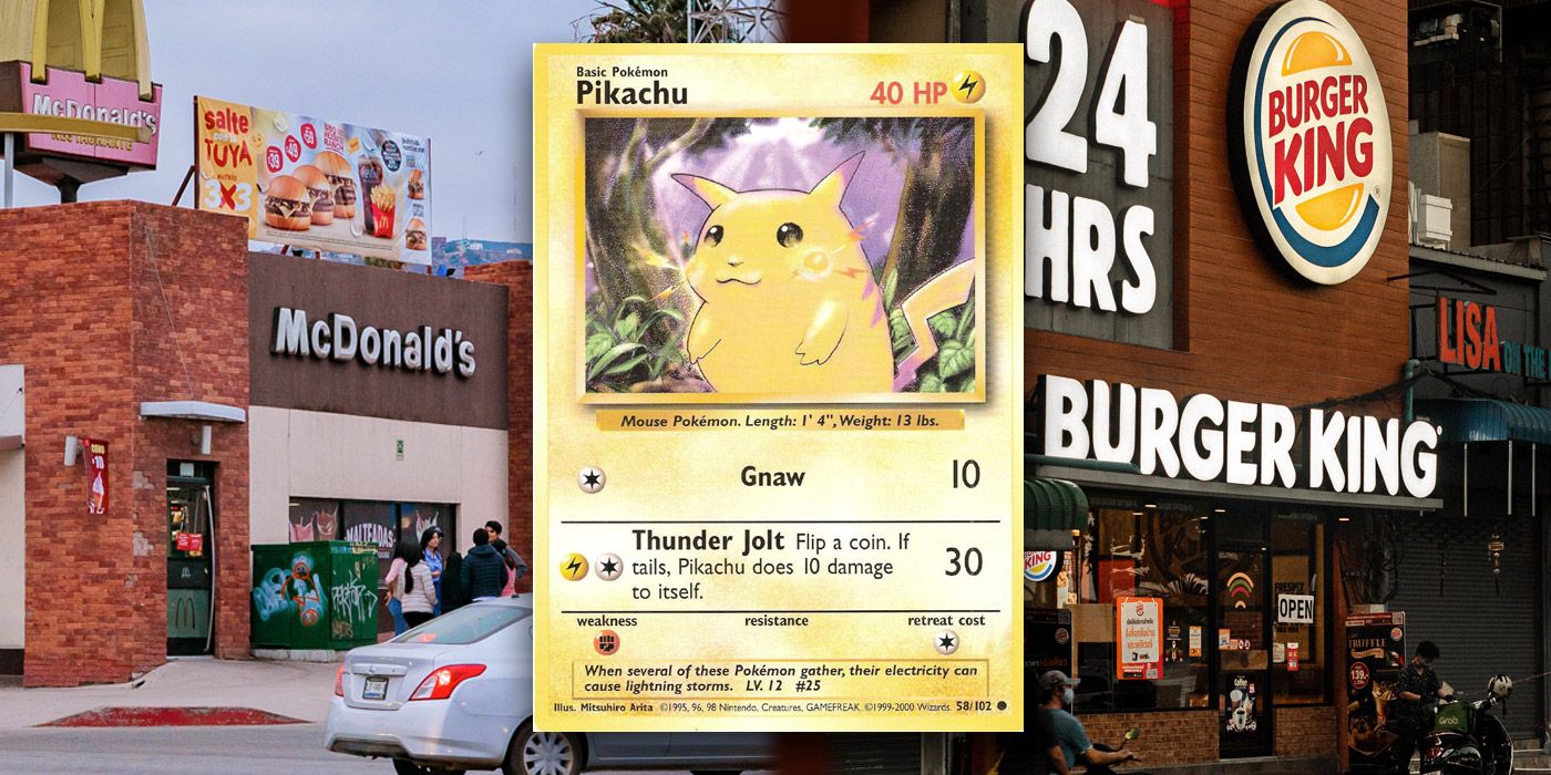 The Mcdonald S Pokemon Card Promotion Can T Live Up To Burger King