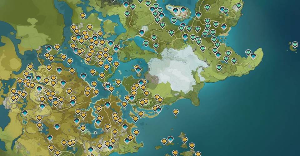 Genshin Impact World Map Leak Genshin Impact World Map Leak