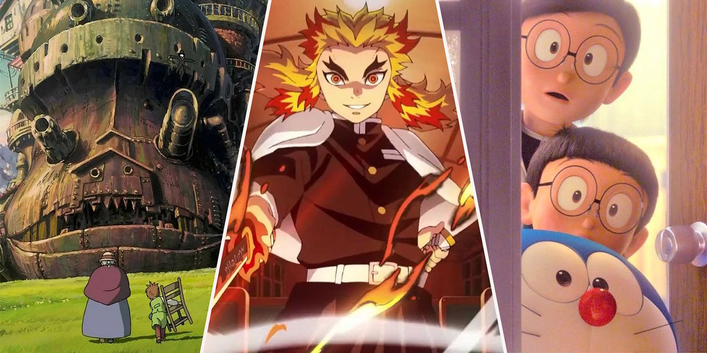 10 Highest-Grossing Anime Movies Ever (& Where To Stream Them)