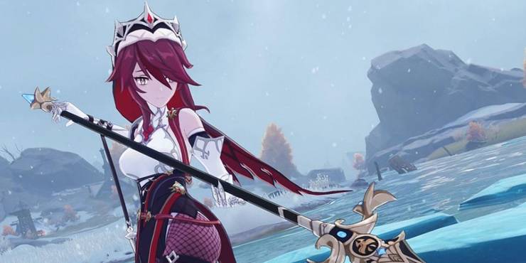 Genshin Impact Best Rosaria Build Game Rant Genshin Impact Best Rosaria Build Game Rant