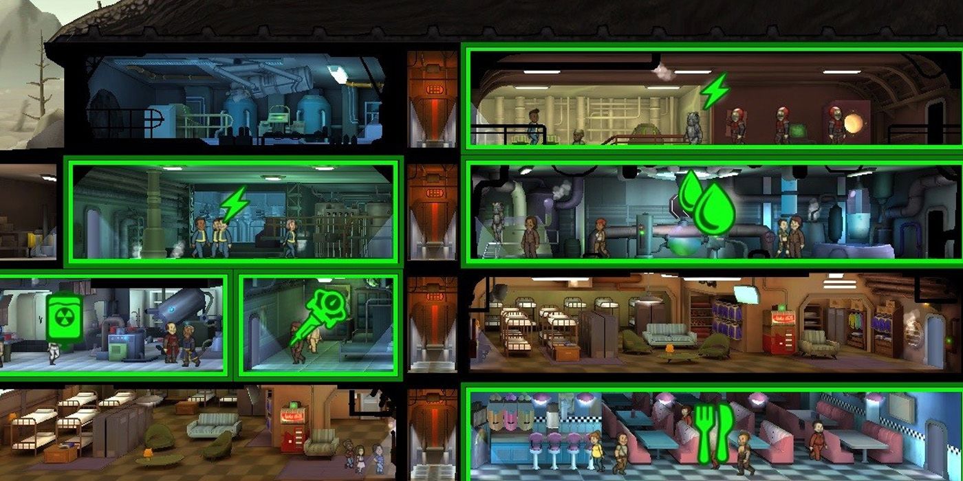 what does turning broadcast center in fallout shelter do