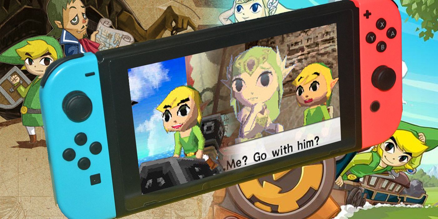 The Legend of Zelda Phantom Hourglass and Spirit Tracks Are Perfect for the Switch