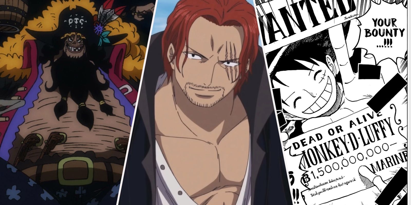 One Piece Highest Bounties In The Series Ranked Game Rant