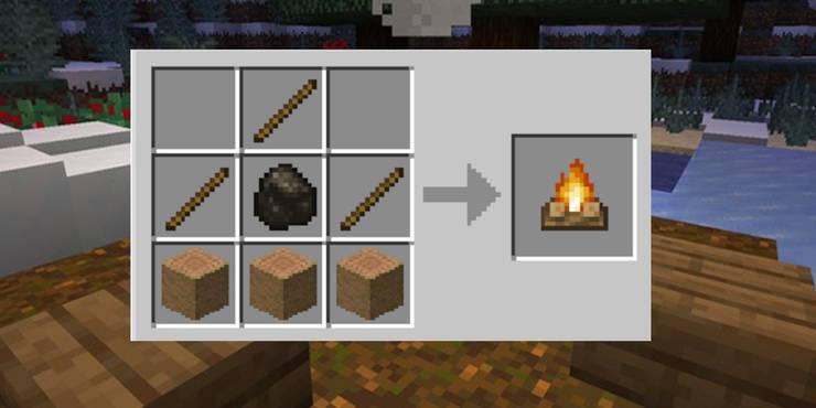 Minecraft Campfire Recipe Game Rant