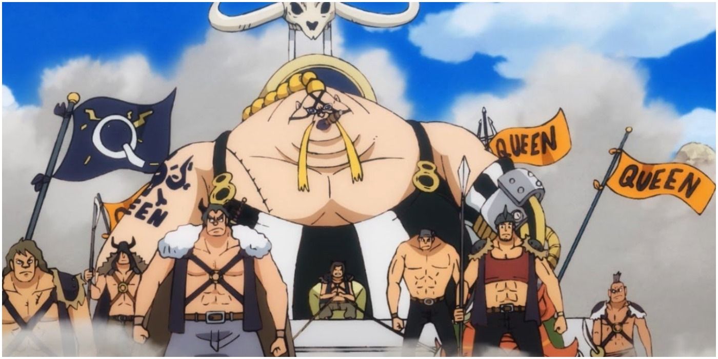 Квин ван. Квин Ван Пис. Куинн Ван Пис. Кинг и Квин Ван Пис. One piece куин.