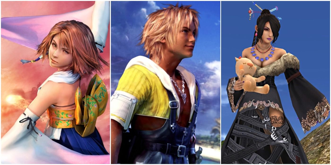 Final Fantasy 10 Every Party Member Ranked According To Design