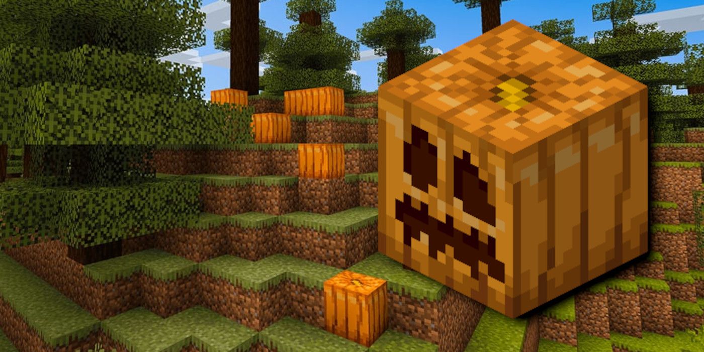 Minecraft How To Carve A Pumpkin Game Rant - pumpkin bear roblox