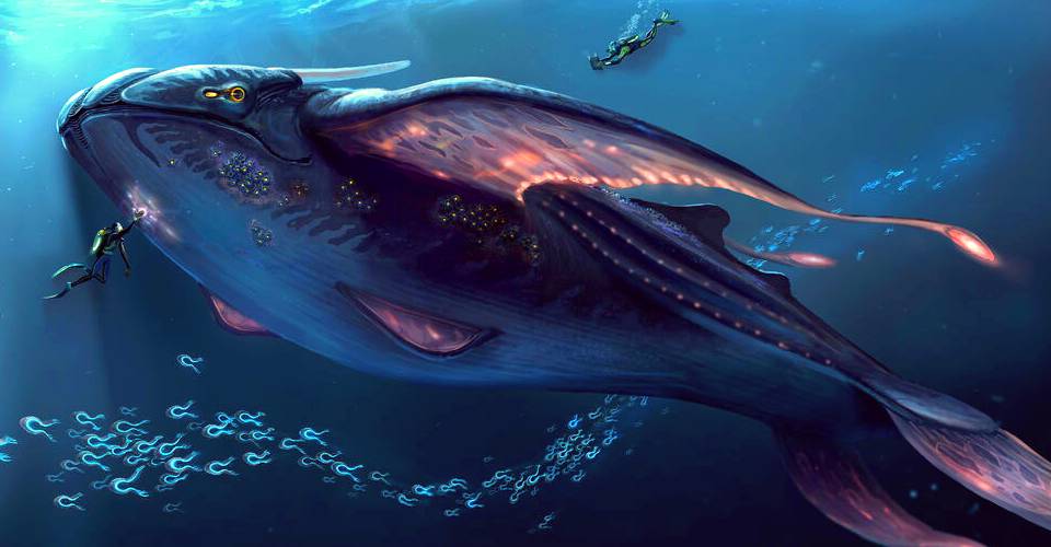 Subnautica Below Zero Everything You Need To Know About The Glow Whale Leviathan