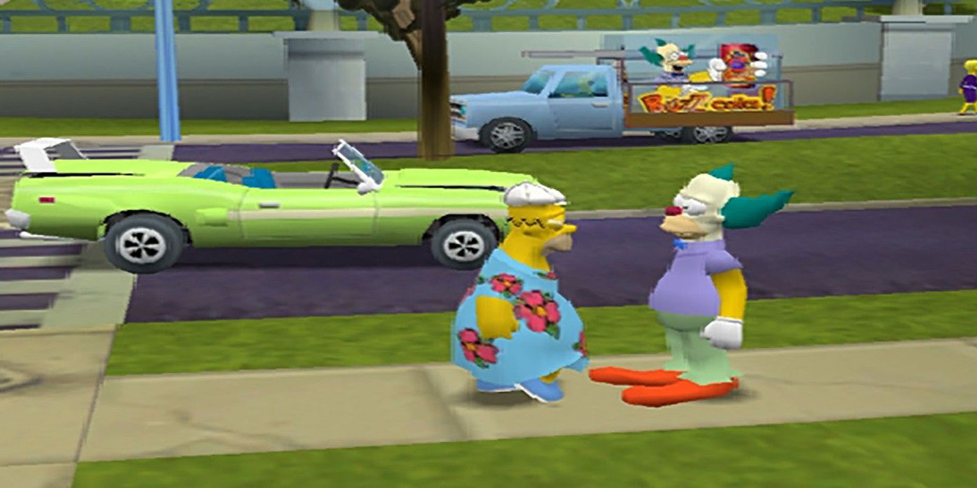 The simpsons hit run текстуры