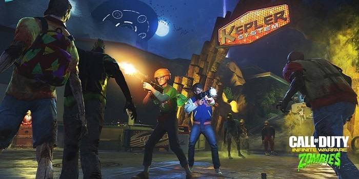 Call Of Duty Infinite Warfare Zombies In Spaceland Easter