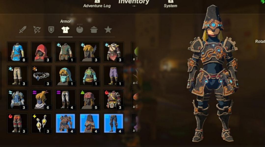 Zelda Breath of the Wild How to Get Ancient Armor Game Rant
