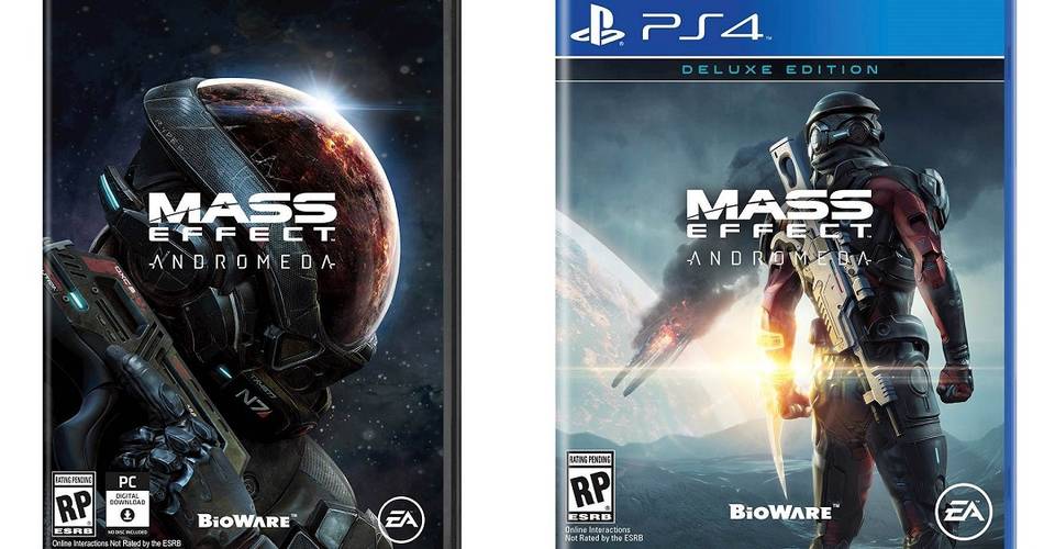 Mass Effect Andromeda Box Art And Deluxe Edition Leak