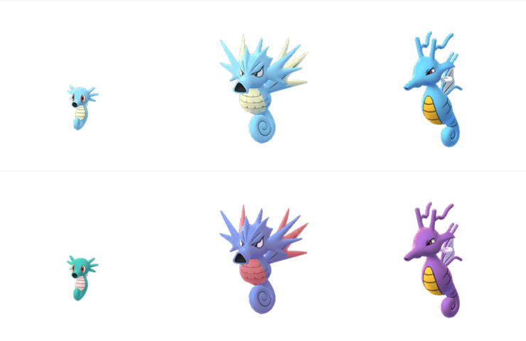 Pokemon Go Adding Shiny Horsea Game Rant