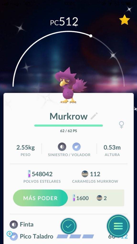 Pokemon Go Adds Shiny Murkrow To The Game Game Rant Pokemon Go Adds Shiny Murkrow To The Game Game Rant